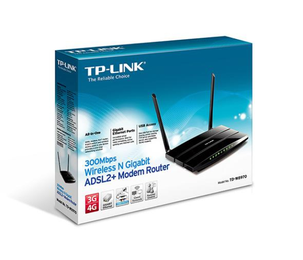 TP-Link TD-W8970  (802.11b/g/n 300Mb/s Aneks A) USB - 151191 - zdjęcie 6